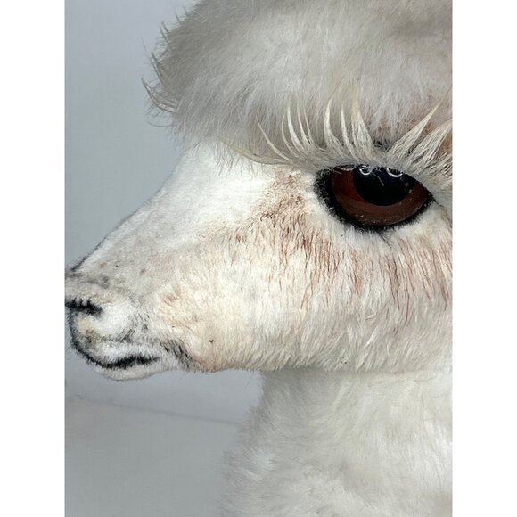 Handcrafted Llama Figurine By Llamalloves 1995 Large SZ - Picture 5 of 13